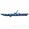 Kayak de pêche unique de 4,1 mètres avec siège réglable